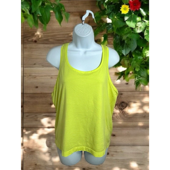 Lululemon Swiftly Tech Racerback 2.0 Sz 12 Highlight Yellow Sweat-Wicking Tee - Picture 2 of 10